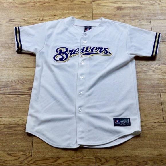 lucroy brewers jersey